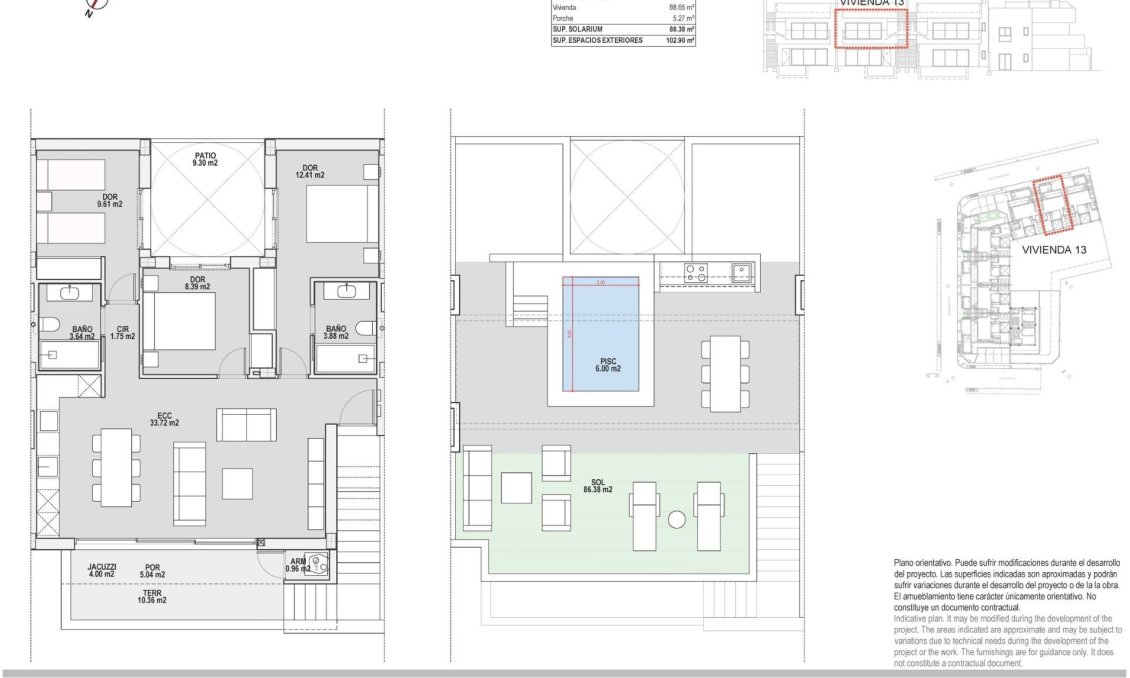 New Build - Bungalow -
Pilar de la Horadada - pueblo