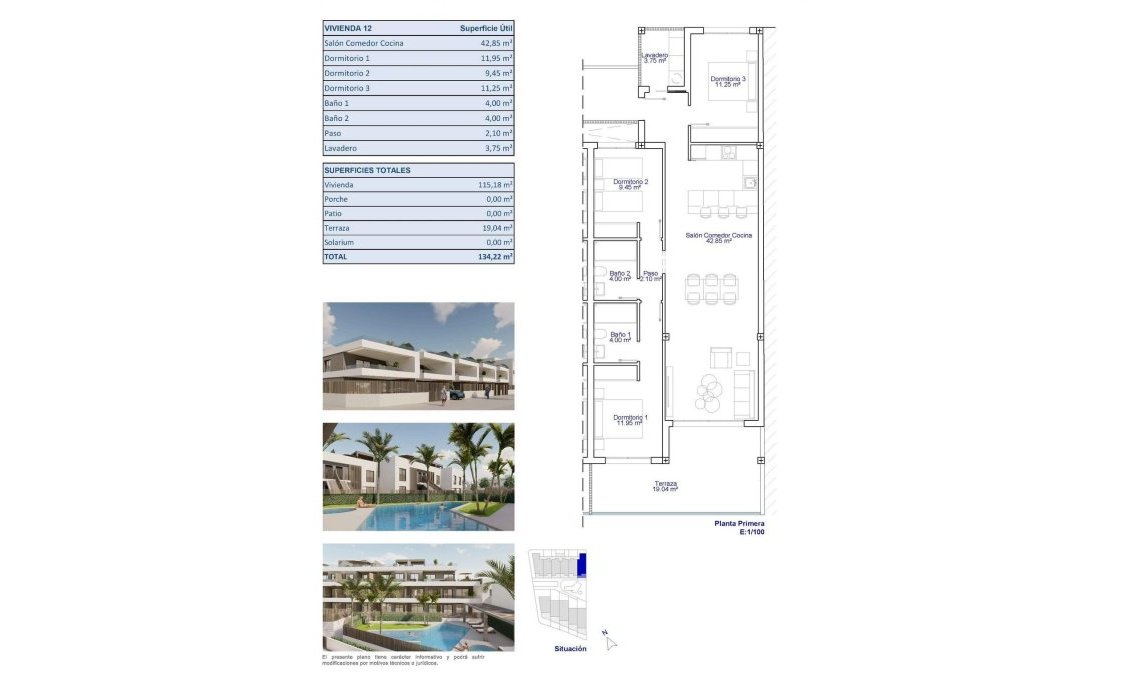 Neue Gebäude - Wohnung -
Pilar de la Horadada - pueblo