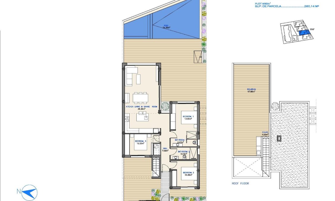 Új építésű - Villa -
Los Alcazares - Serena Golf