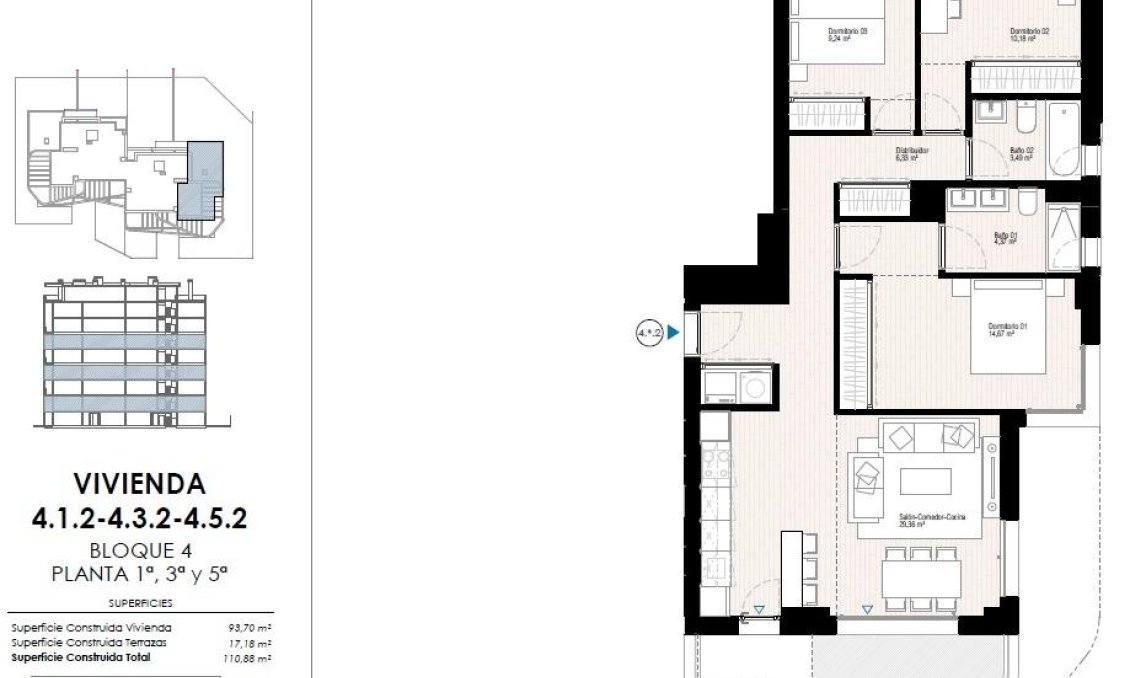 Neue Gebäude - Wohnung -
Villajoyosa - Playa del Torres
