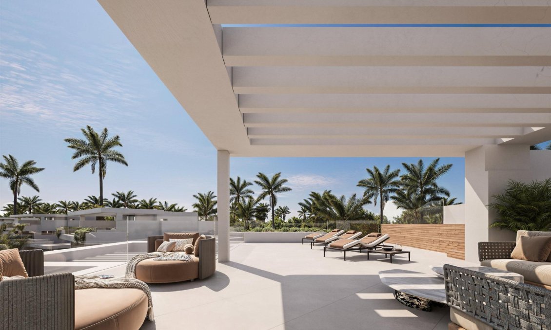 Új építésű - Tetőtéri lakás -
Estepona - Playa del Padrón