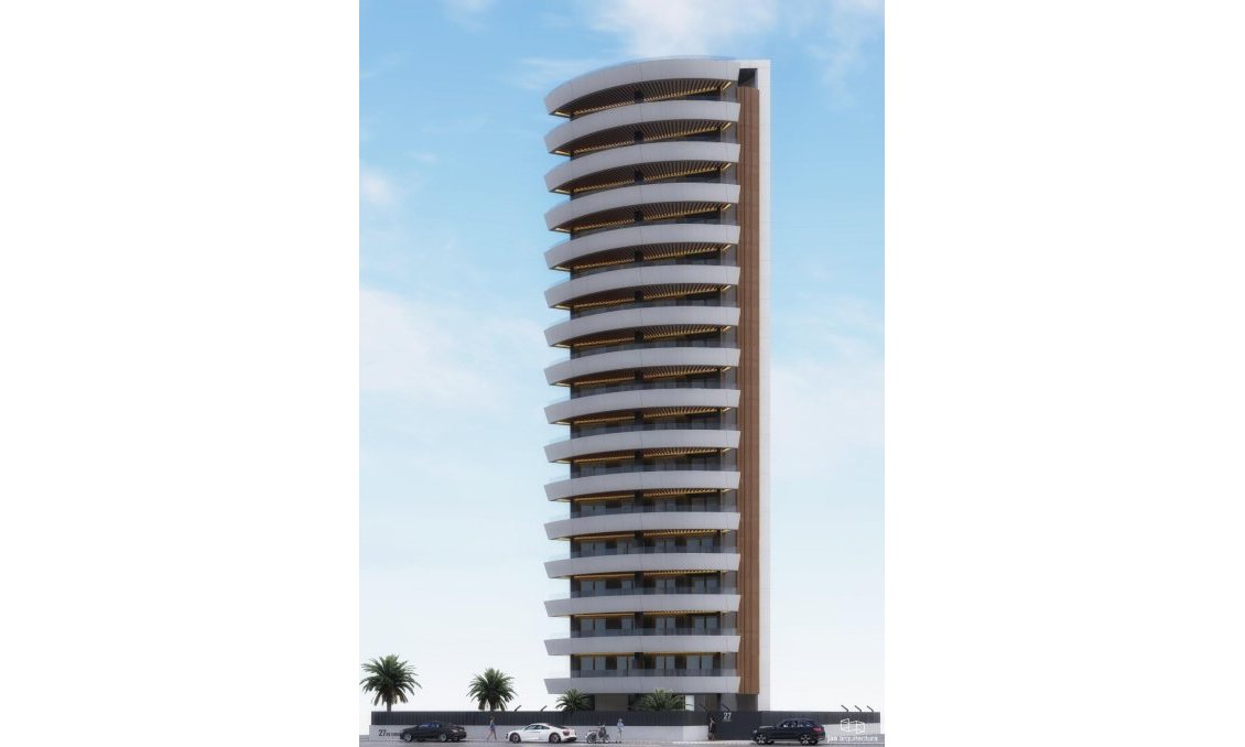 Új építésű - Apartman -
Calpe - Playa Cantal Roig
