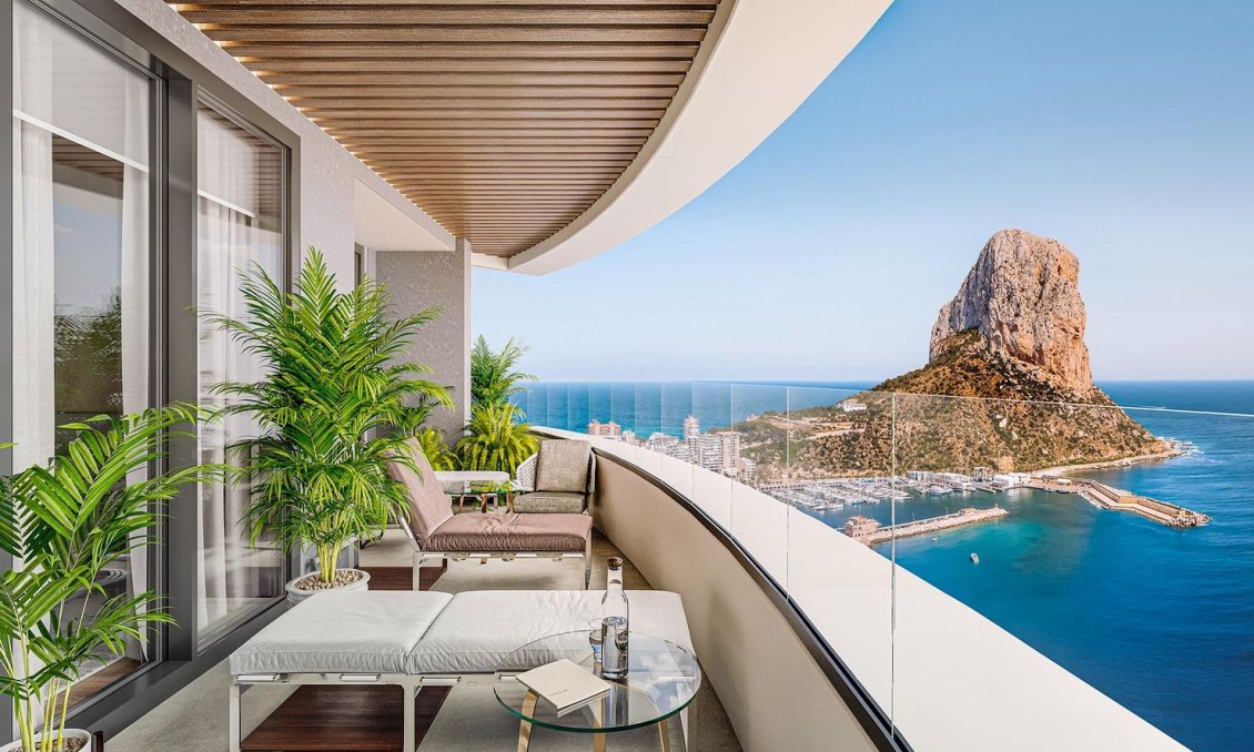 Új építésű - Apartman -
Calpe - Playa Cantal Roig