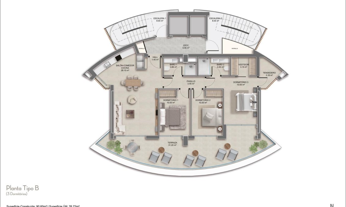 Új építésű - Apartman -
Calpe - Playa Cantal Roig