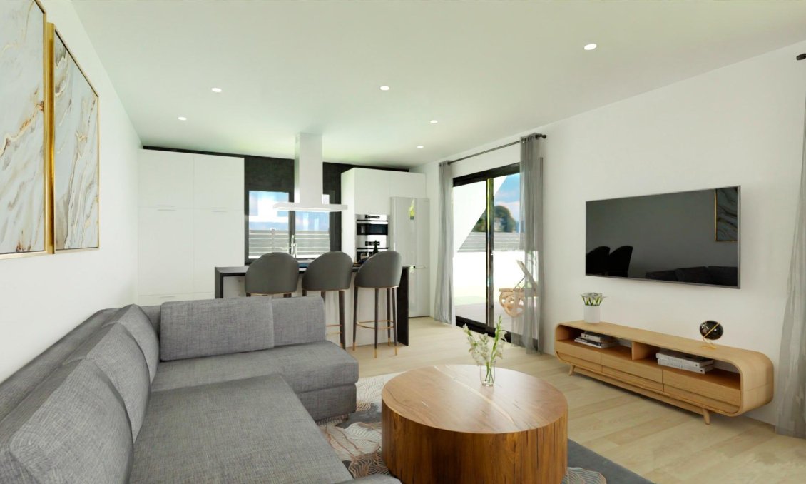 Obra nueva - Villa -
Hondón de las Nieves - Urbaniz La Montañosa