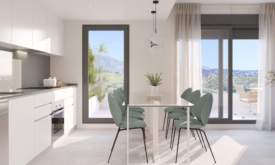 Új építésű - Apartman -
Mijas - Calanova Golf