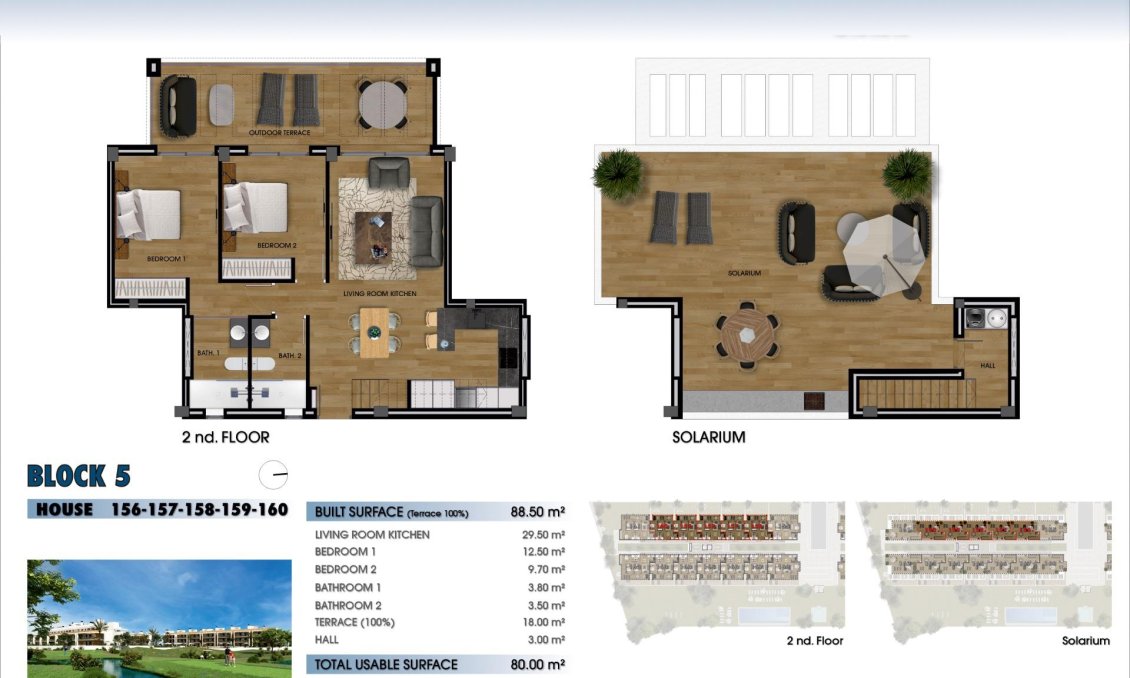 Construcție nouă - Mansardă -
Los Alcazares - La Serena Golf