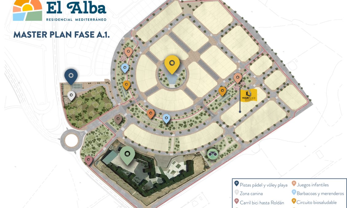 Használt Ingatlanok - Villa -
Roldan - Inland