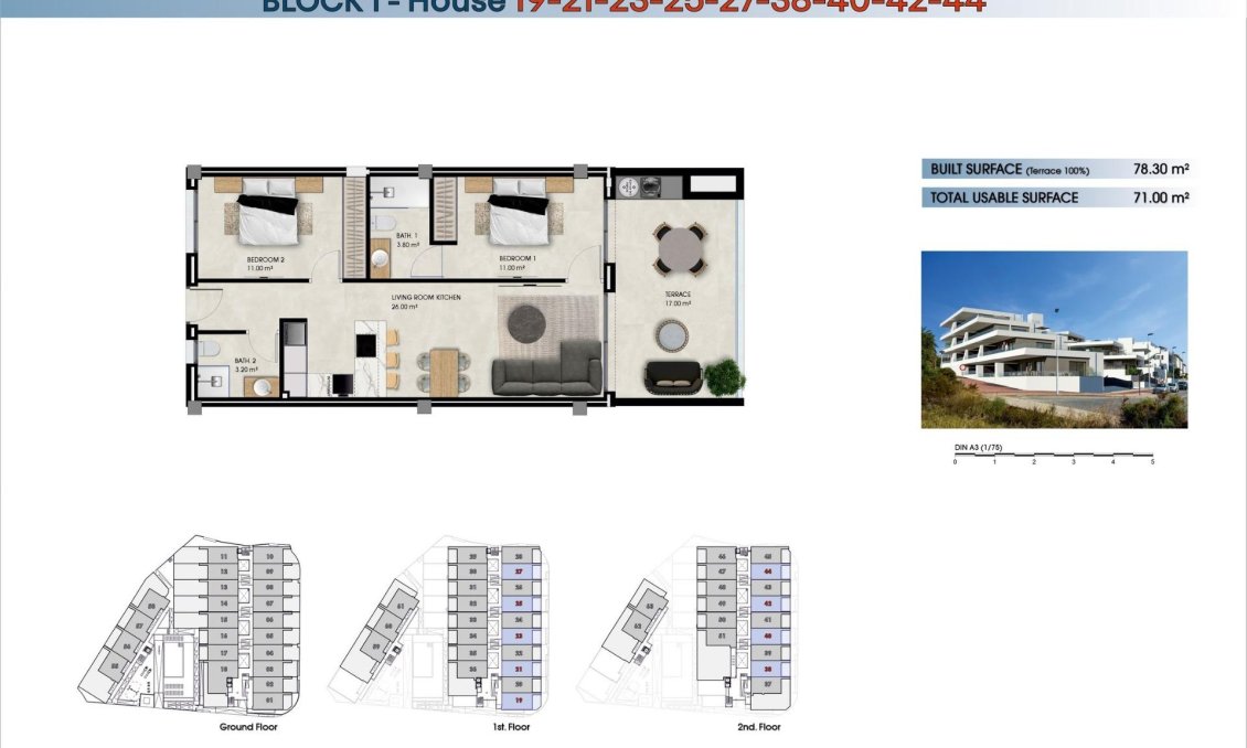 Nouvelle construction - Attique -
La Marina - La Marina del Pinet
