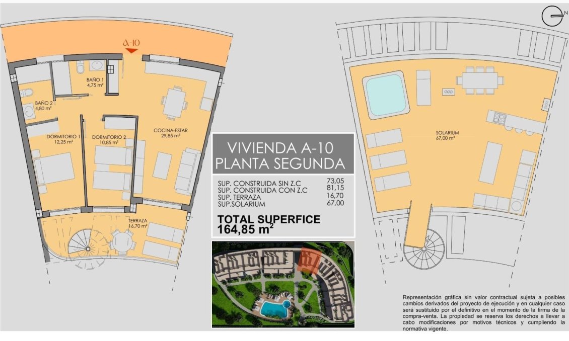 Új építésű - Tetőtéri lakás -
Los Alcazares - Serena Golf
