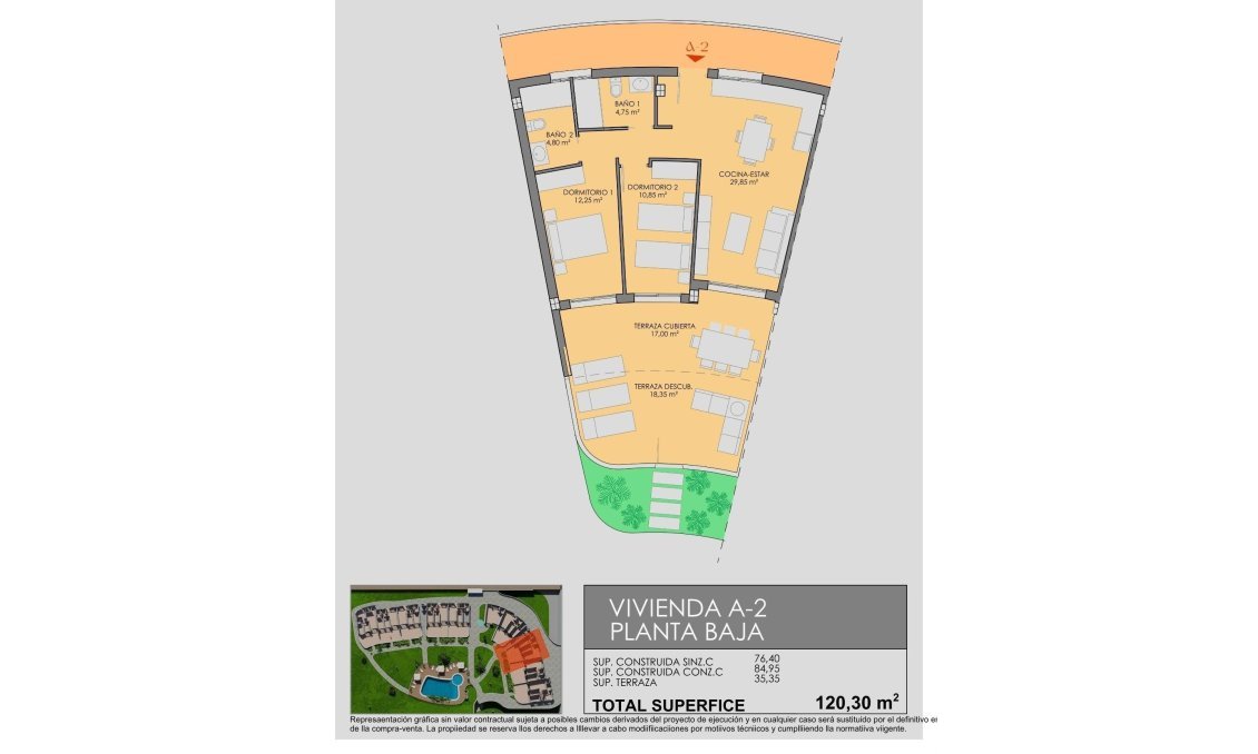 Új építésű - Apartman -
Los Alcazares - Serena Golf