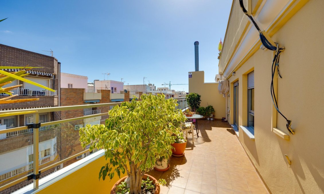 Használt Ingatlanok - Tetőtéri lakás -
Torrevieja - Centrum