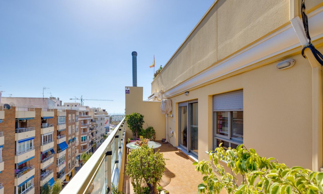 Használt Ingatlanok - Tetőtéri lakás -
Torrevieja - Centrum