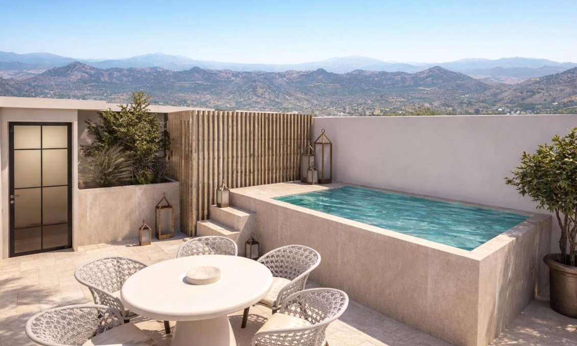 Obra nueva - Town House -
Monda - Guaro