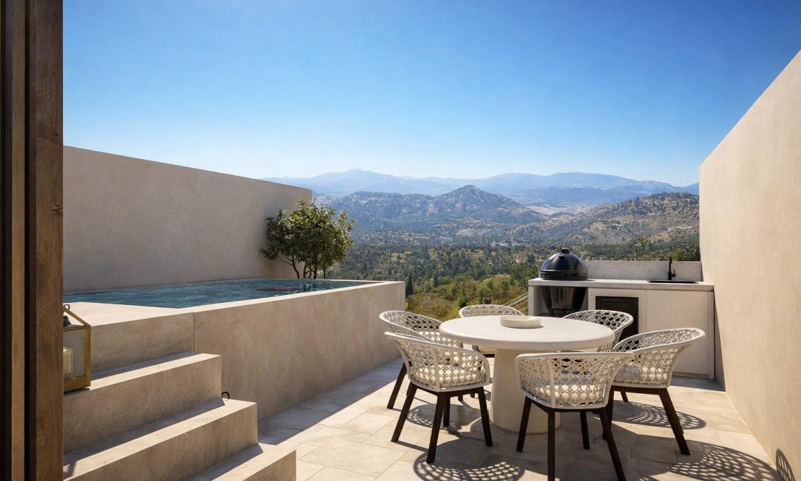 Obra nueva - Town House -
Monda - Guaro