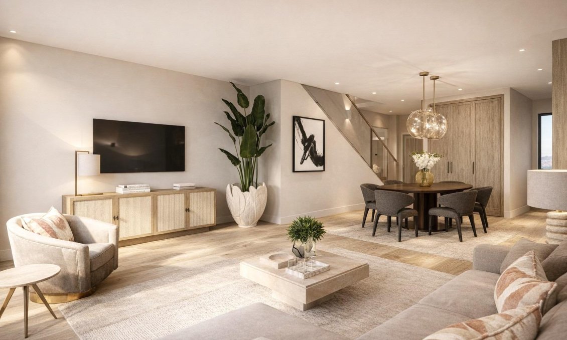 Obra nueva - Town House -
Monda - Guaro