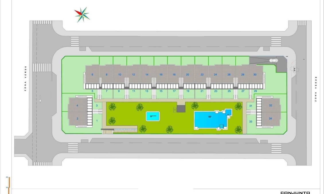 Obra nueva - Bungalow -
Pilar de la Horadada - pueblo