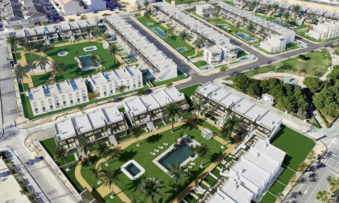 Neue Gebäude - Bungalow -
Pilar de la Horadada - pueblo