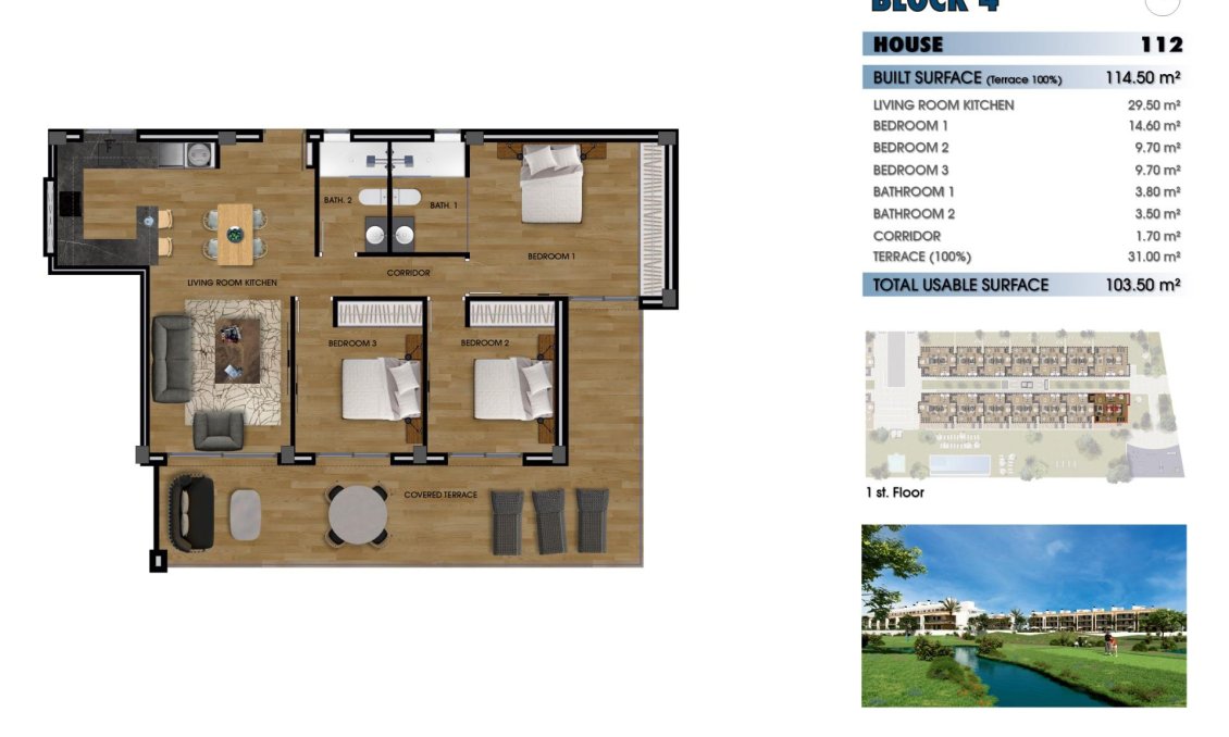 Új építésű - Apartman -
Los Alcazares - La Serena Golf
