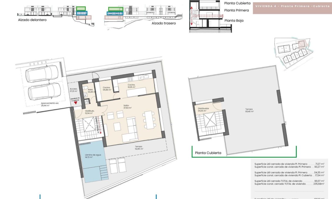 Construcție nouă - Town House -
Málaga - Pedregalejo