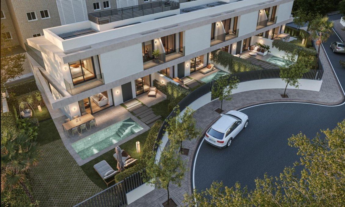 New Build - Town House -
Málaga - El Limonar