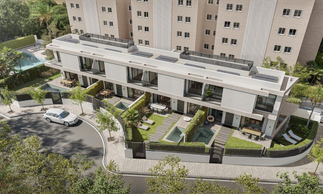 New Build - Town House -
Málaga - El Limonar