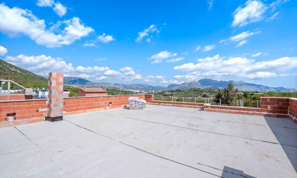 Obra nueva - Villa -
Polop - Novapolop