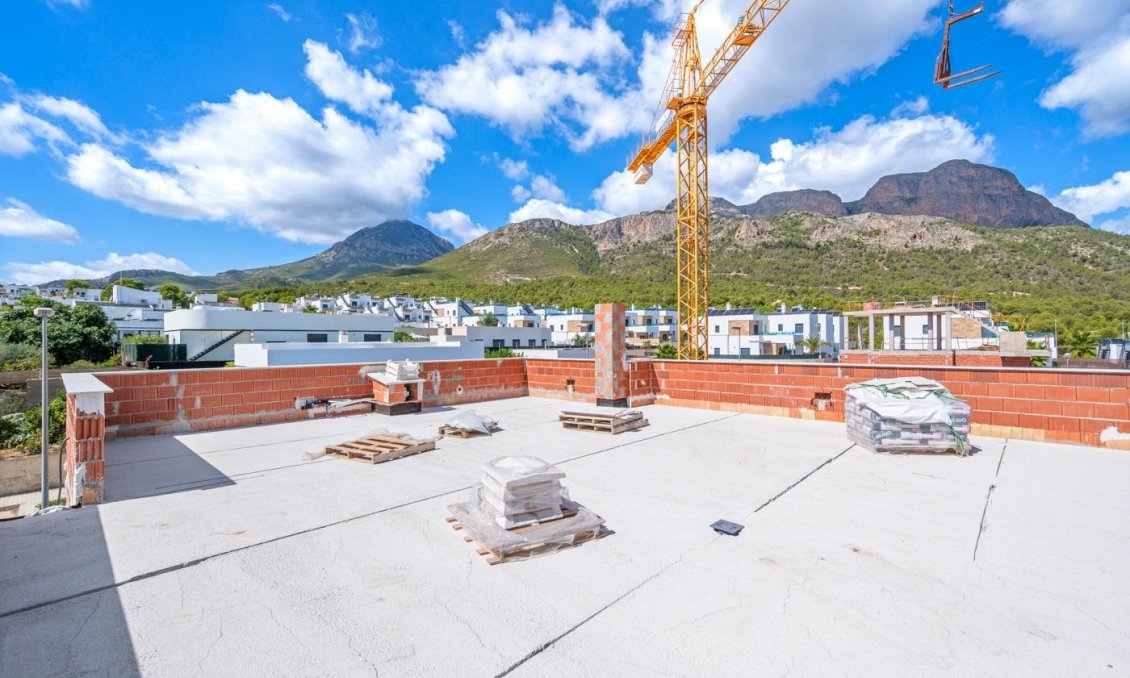 Obra nueva - Villa -
Polop - Novapolop