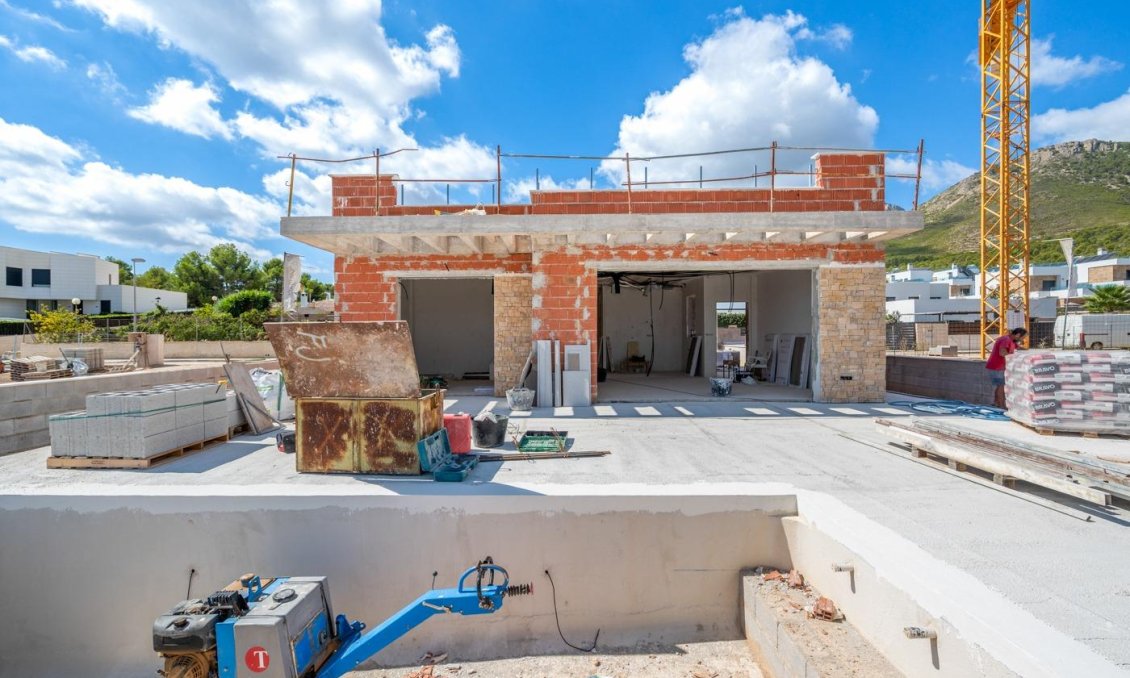 Obra nueva - Villa -
Polop - Novapolop