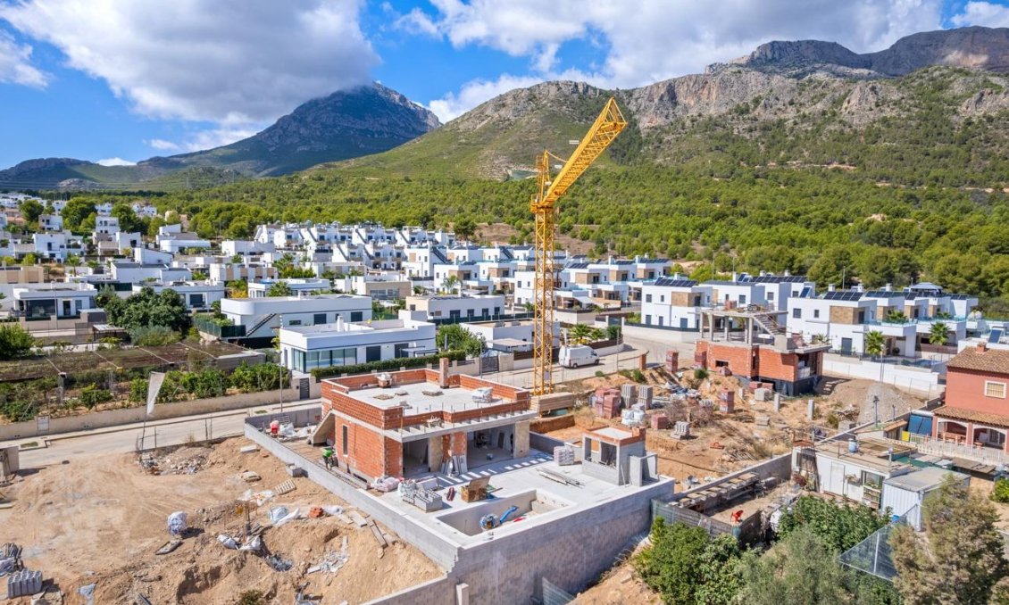 Obra nueva - Villa -
Polop - Novapolop