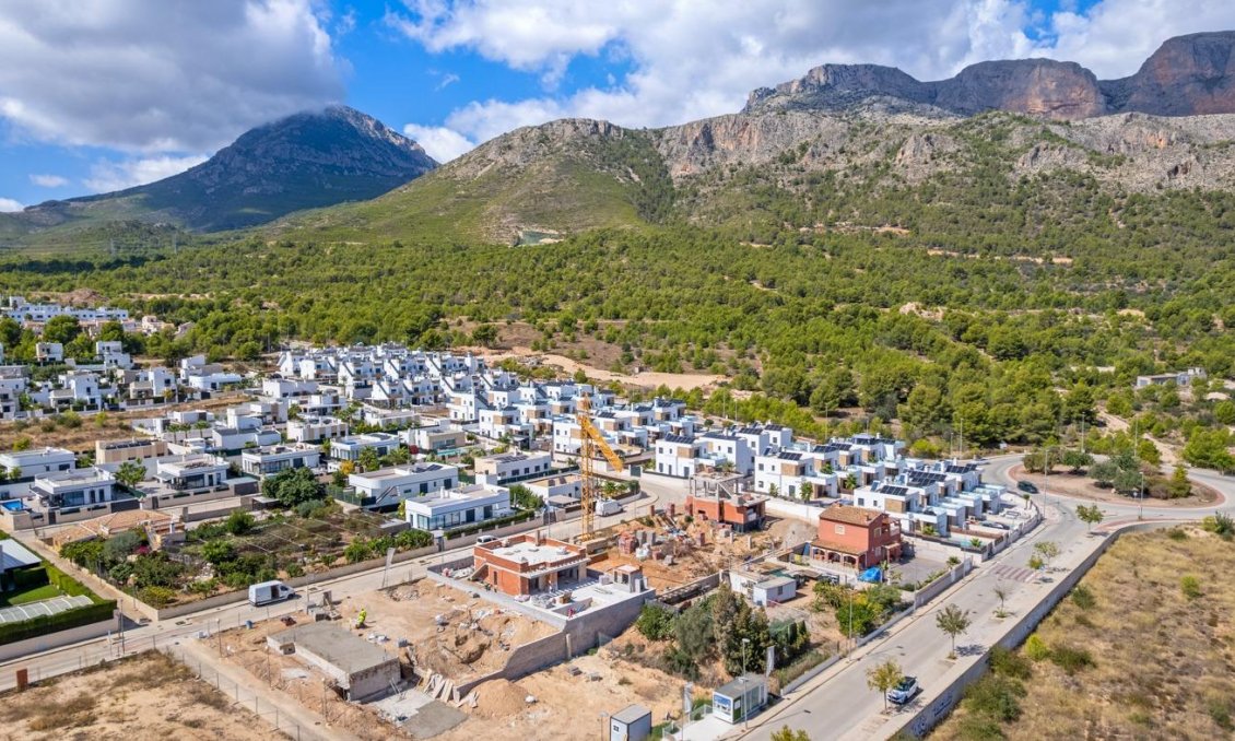 Obra nueva - Villa -
Polop - Novapolop