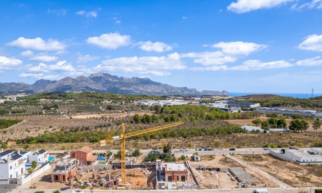 Obra nueva - Villa -
Polop - Novapolop