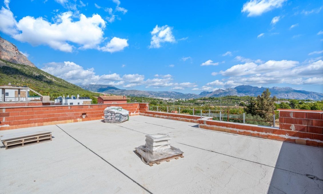 Obra nueva - Villa -
Polop - Novapolop