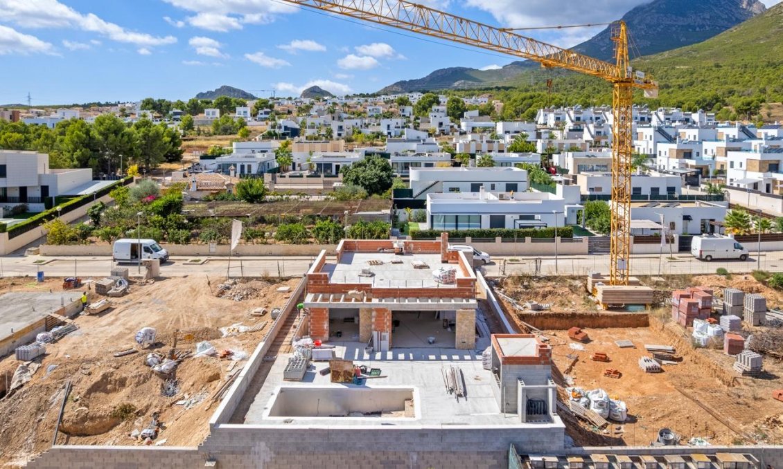 Obra nueva - Villa -
Polop - Novapolop