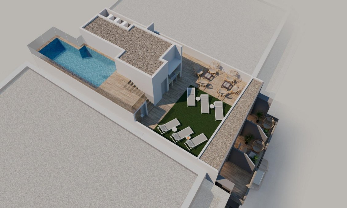 Neue Gebäude - Wohnung -
Torrevieja - Playa de los Locos