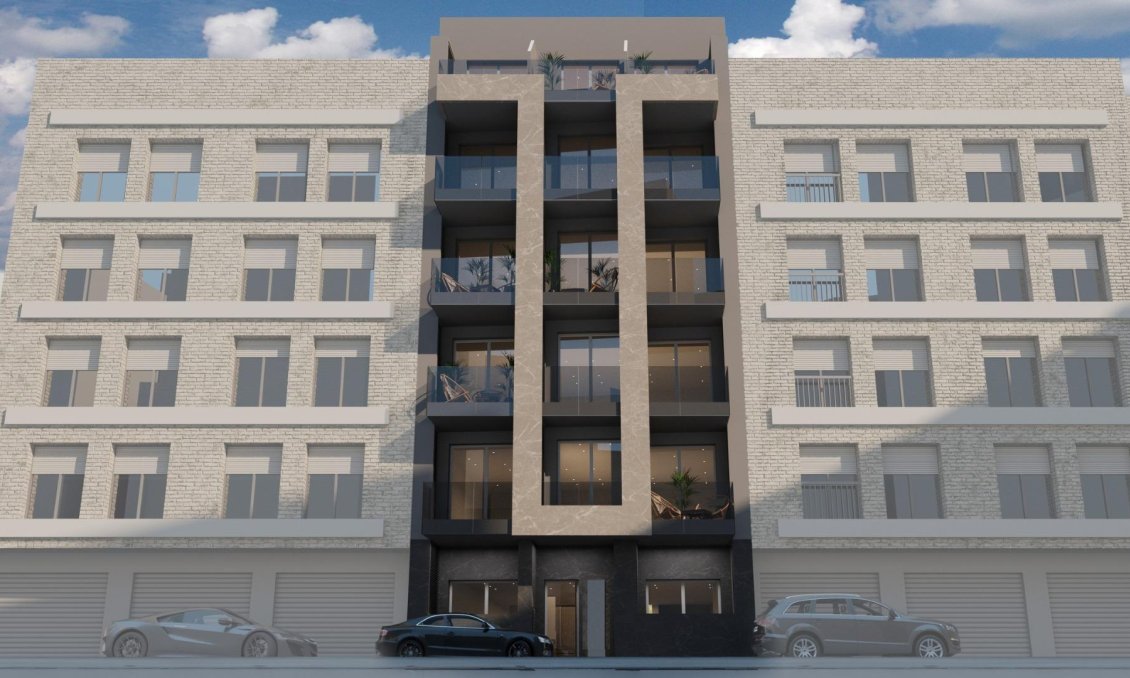 Neue Gebäude - Wohnung -
Torrevieja - Playa de los Locos