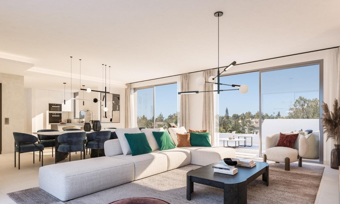 Obra nueva - Apartamento -
Marbella - Guadalmina Alta