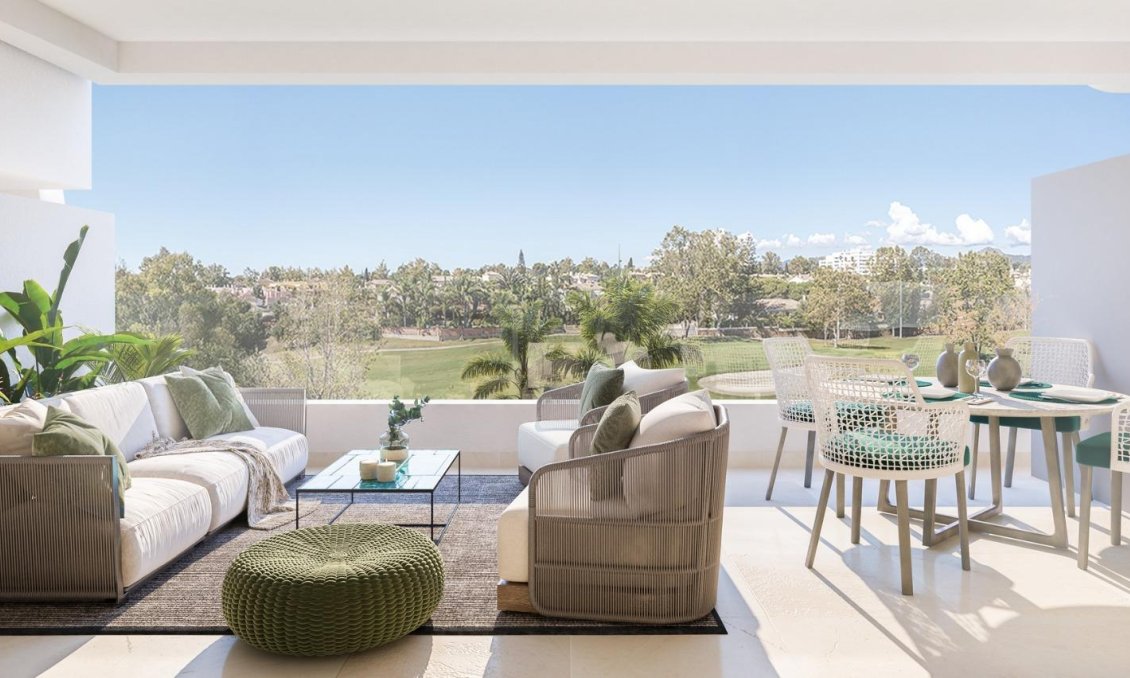Obra nueva - Apartamento -
Marbella - Guadalmina Alta