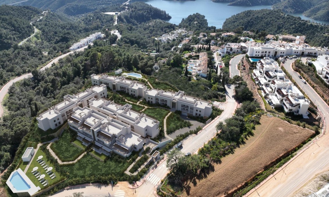 Obra nueva - Apartamento -
Istán - Urbaniz. Cerros del Lago