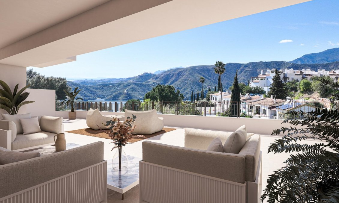 Obra nueva - Apartamento -
Istán - Urbaniz. Cerros del Lago