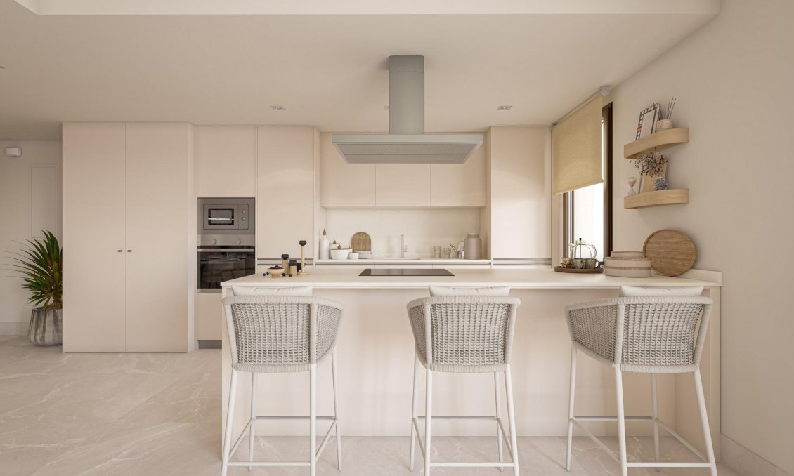 Obra nueva - Apartamento -
Istán - Urbaniz. Cerros del Lago