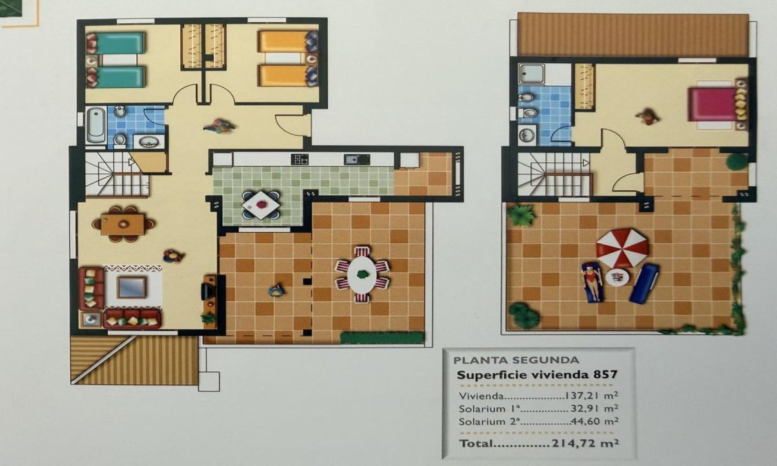 Resale - Penthouse -
Las Ramblas Golf - Inland