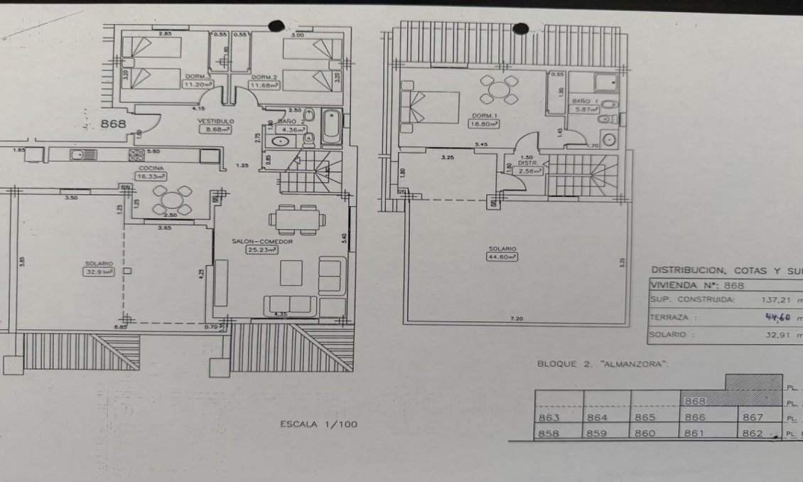 Resale - Penthouse -
Las Ramblas Golf - Inland