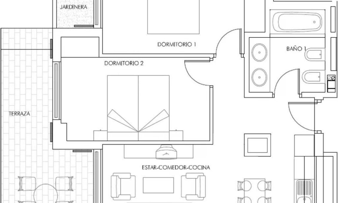 Nouvelle construction - Appartement -
Vera - Puerto del Rey