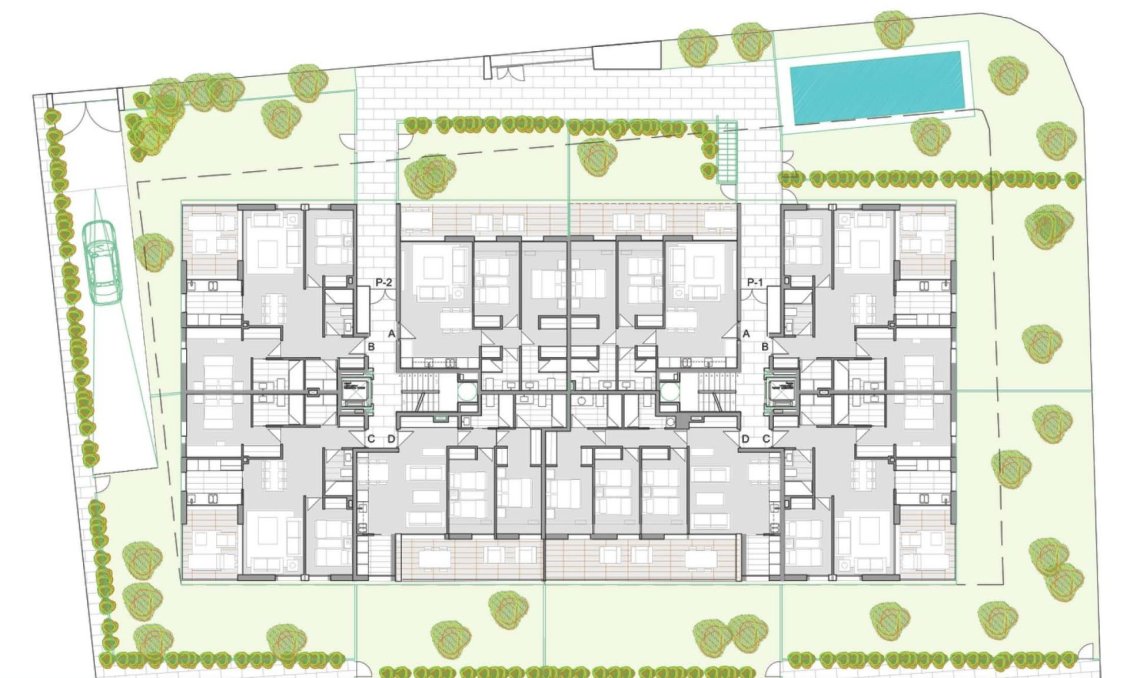 Nouvelle construction - Appartement -
Jávea Xàbia - Pueblo