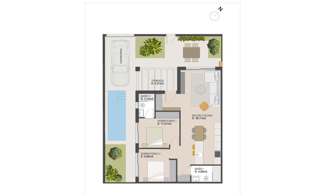New Build - Quad House -
Torre Pacheco - El Alba