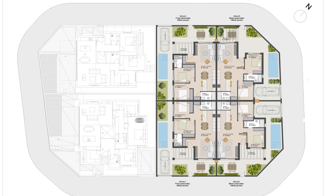 New Build - Quad House -
Torre Pacheco - El Alba