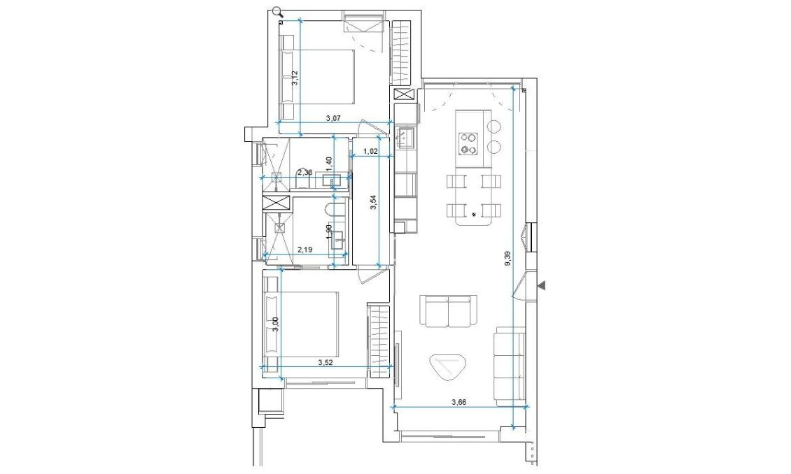 Használt Ingatlanok - Apartman -
Orihuela Costa - Costa Blanca