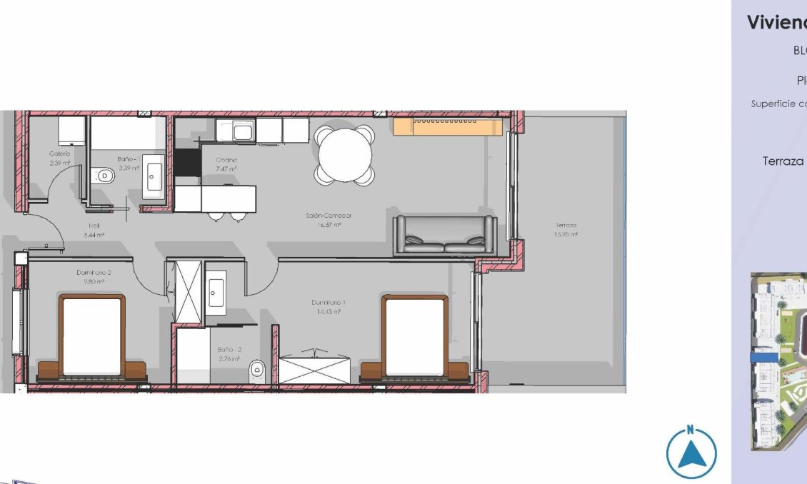 Neue Gebäude - Wohnung -
Guardamar del Segura - El Raso