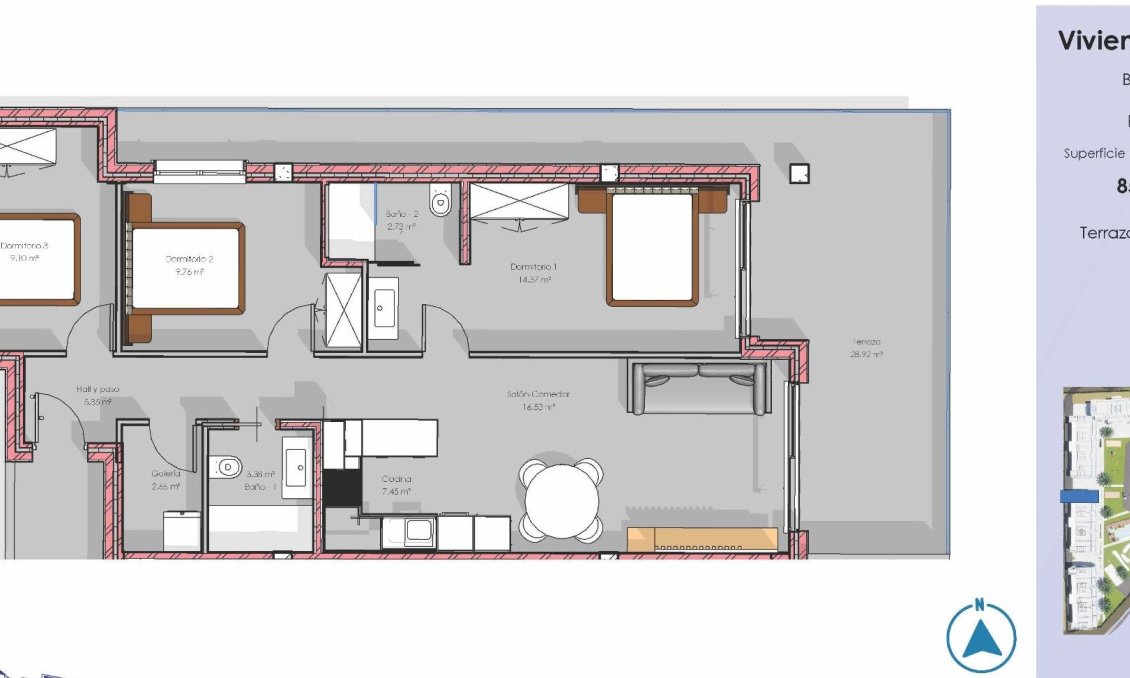 Neue Gebäude - Wohnung -
Guardamar del Segura - El Raso